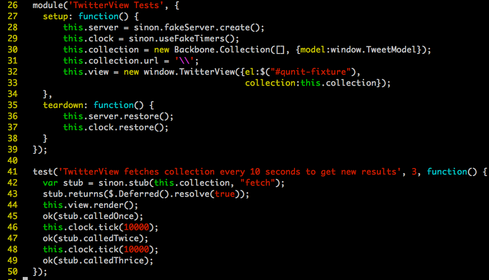 Javascript Unit Testing Single Page Applications